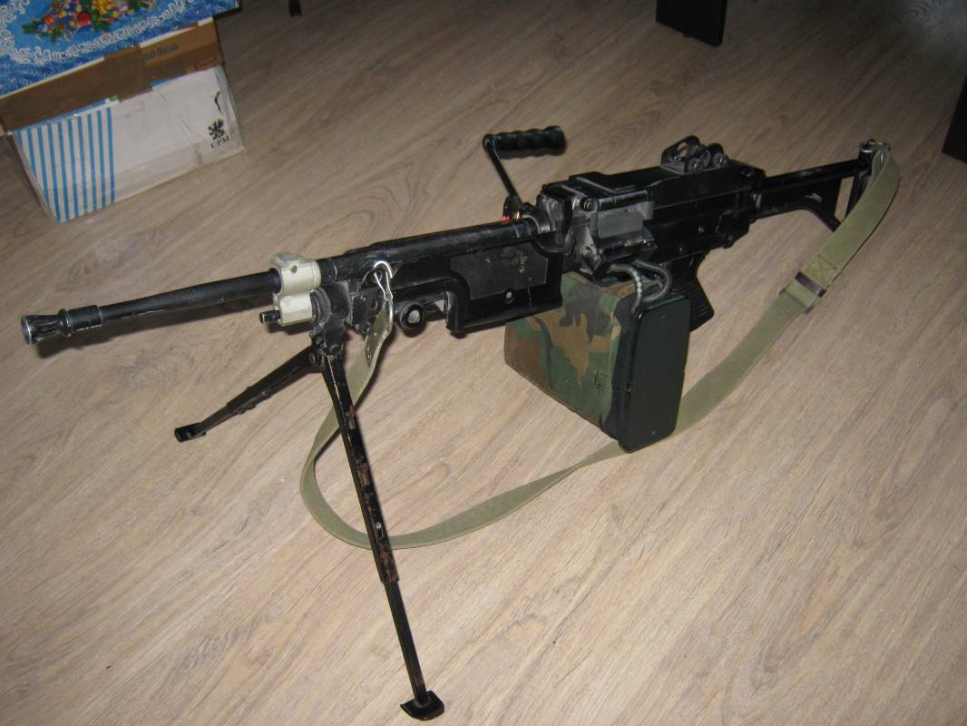 Купить M249MK1 Китай , какой именно не помню уже.. за 12000 руб для страйкбола