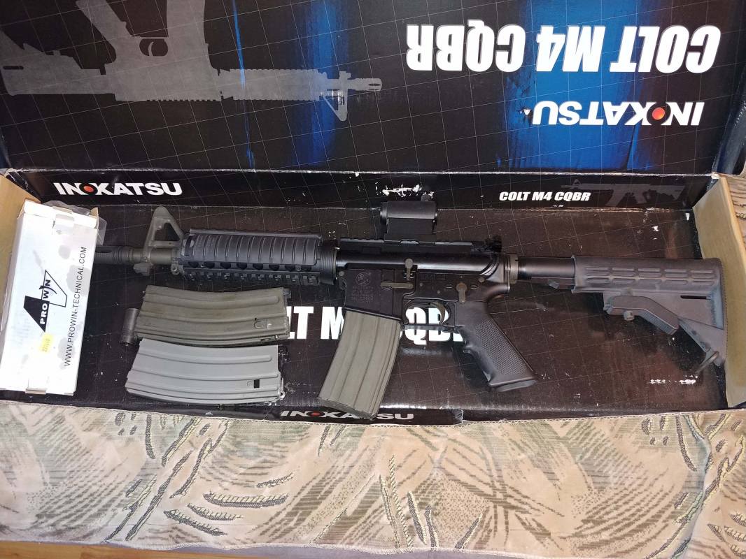 Купить Inokatsu Colt m4 cqb GBBR inokatsu для страйкбола