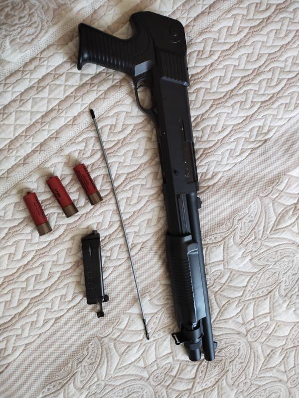 Купить Дробовик Cyma Benelli M3 super 90 compact металл CYMA для страйкбола