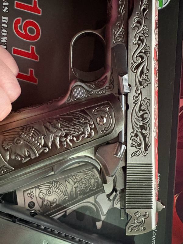 Купить Colt 1911 Silver WE для страйкбола